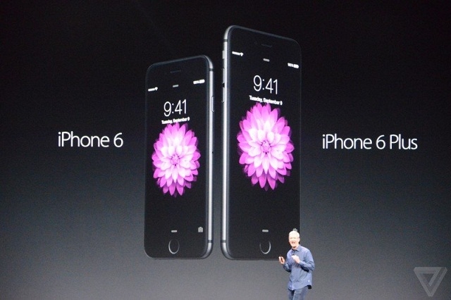 hình ảnh buổi ra mắt iPhone 6