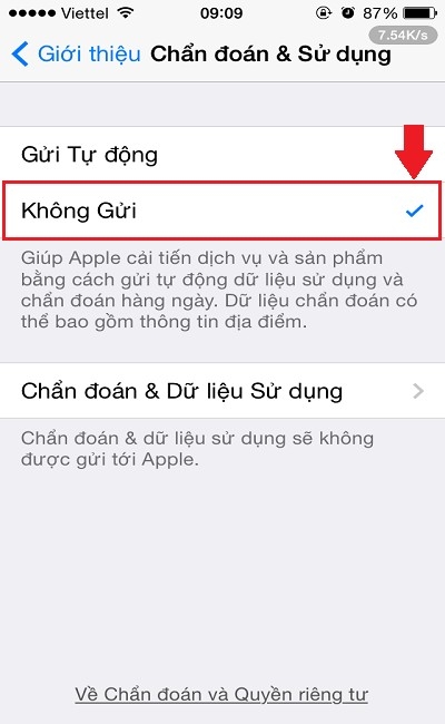 giảm hao pin cho iphone