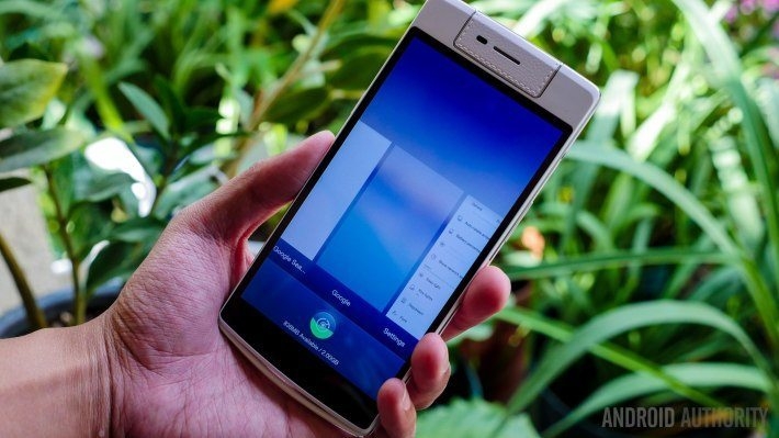 Giao diện của Oppo N3