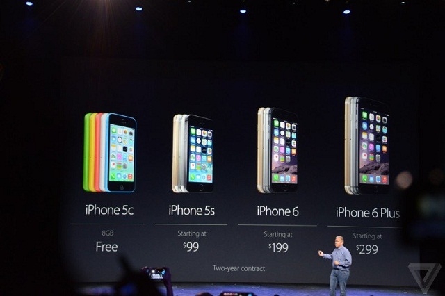 Hình ảnh buổi ra mắt iPhone 6