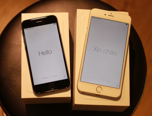 Bộ đôi iPhone 6 và iPhone 6 Plus về Việt Nam