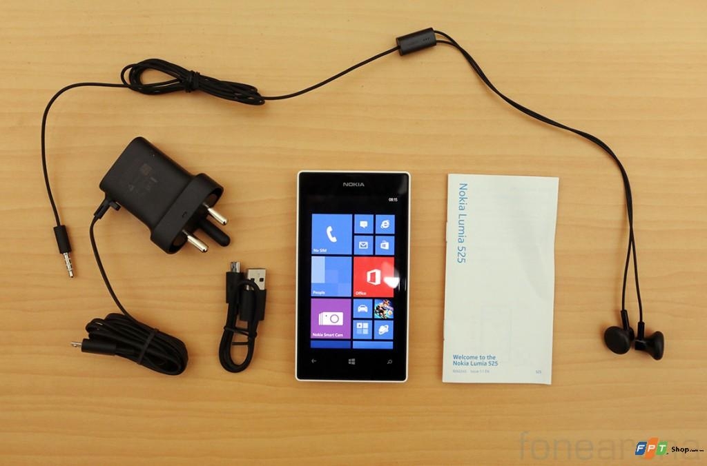 mở hộp nokia lumia 525