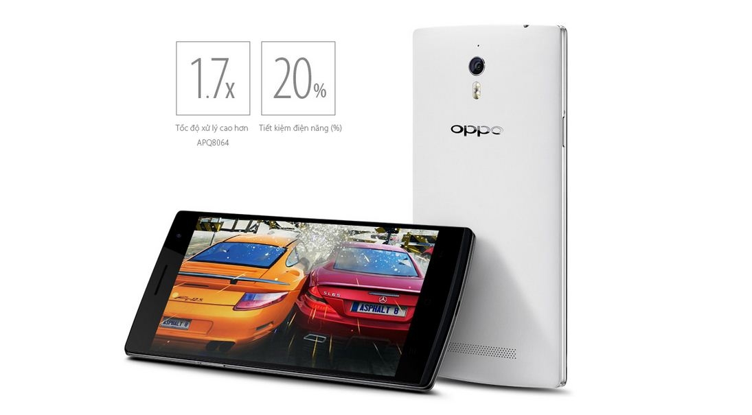 Oppo có thiết kế mượt và sang trọng