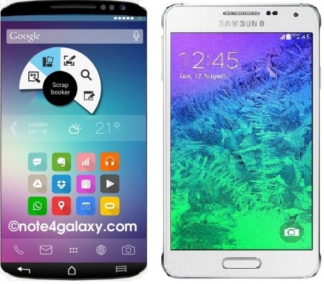 Galaxy Note 4 và Galaxy Ạpha