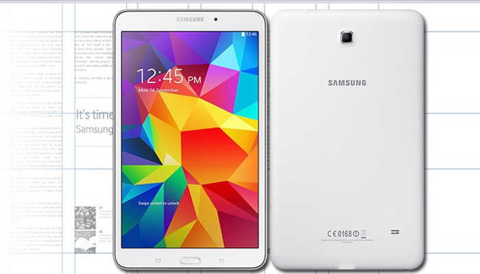 Galaxy Tab 4 8.0 thiết kế đẹp