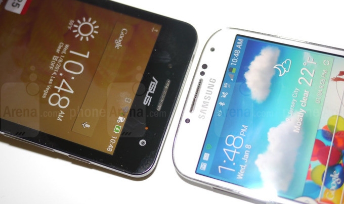 So sánh Asus ZenPhone 5 với Galaxy S4
