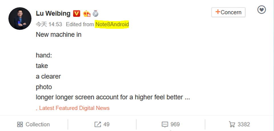 Thông tin Redmi Note 8