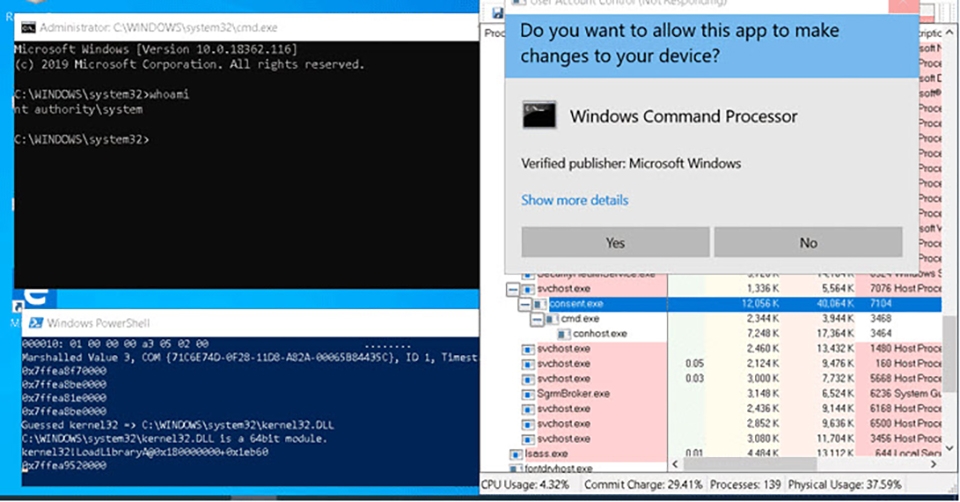 Lổ hỗng bảo mật Windows