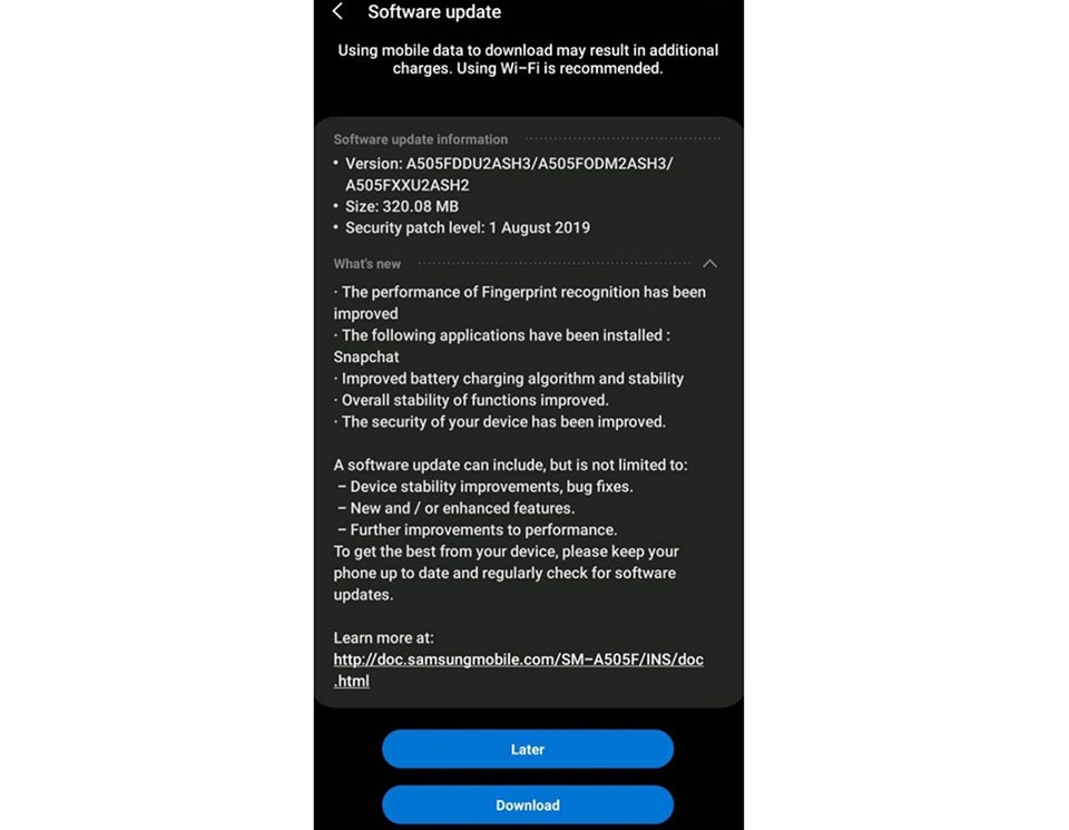 Galaxy A50 Galaxy A50