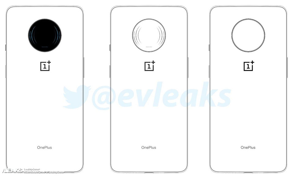 Ảnh phác thảo OnePlus 7T Pro