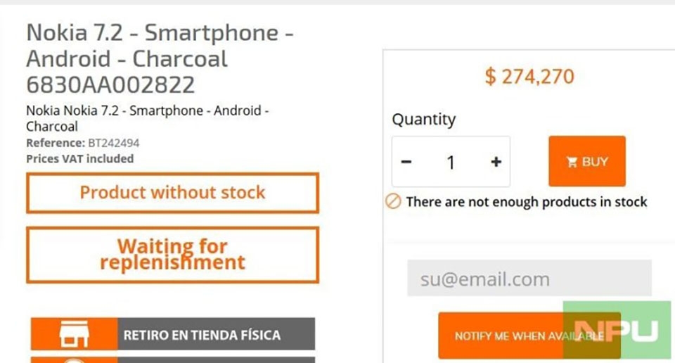 Giá bán Nokia 7.2 (ảnh 2)