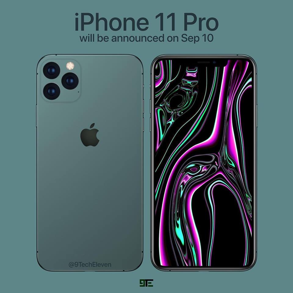 iPhone 11 Pro xanh rêu