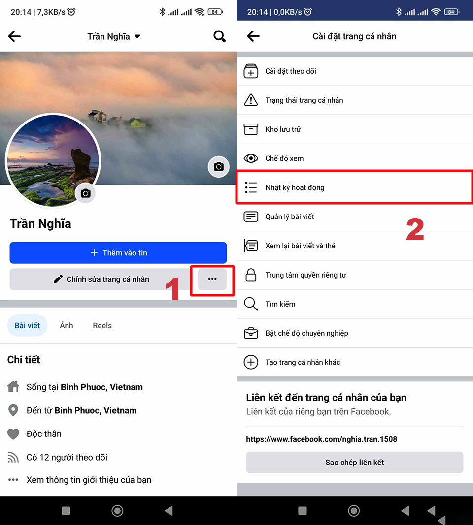 Hướng dẫn cách cách xem lại video đã xem trên Facebook bằng điện thoại (ảnh 2)