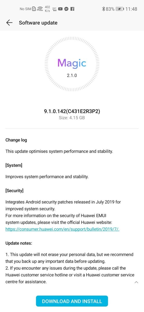 Honor 20