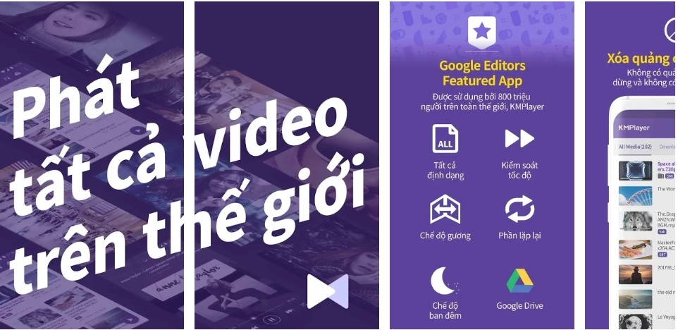 Phát video HD Mọi định dạng & Codec – KM Player Phát video HD Mọi định dạng & Codec – KM Player