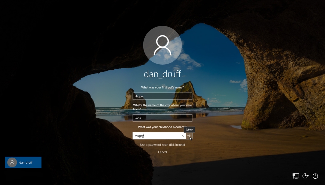 Cách reset password Windows 10 - ảnh 06