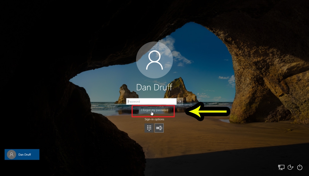 Cách reset password Windows 10 - ảnh 01