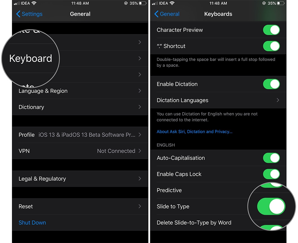 thủ thuật hay trên iOS 13