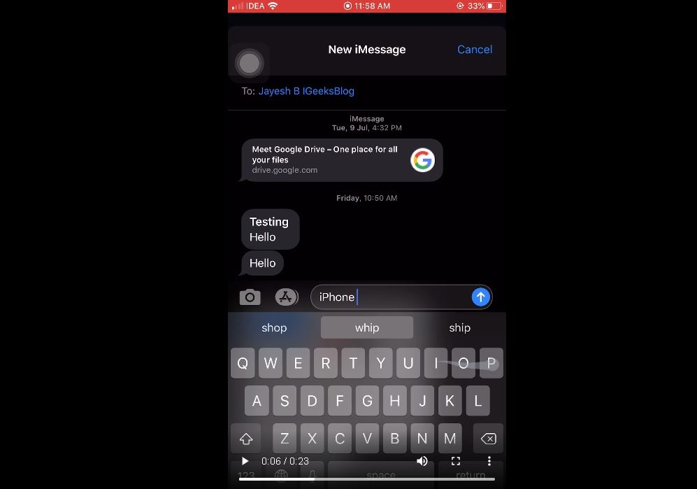 ios 13
