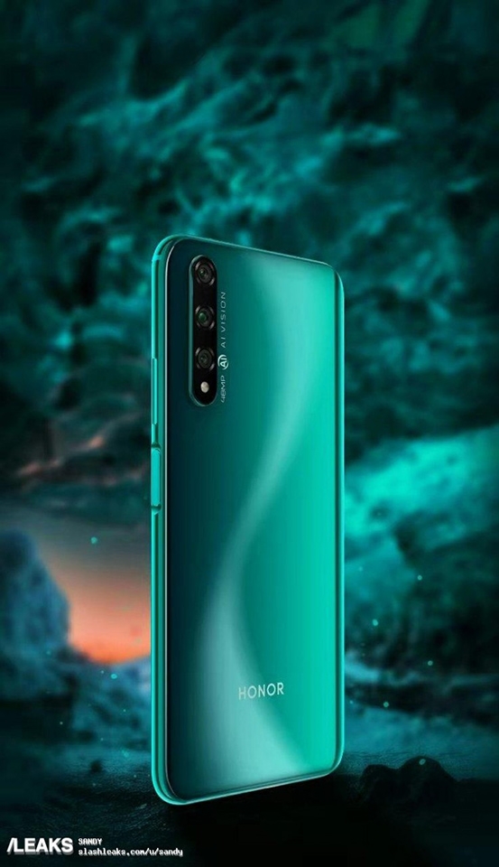 Ảnh render Honor 20S