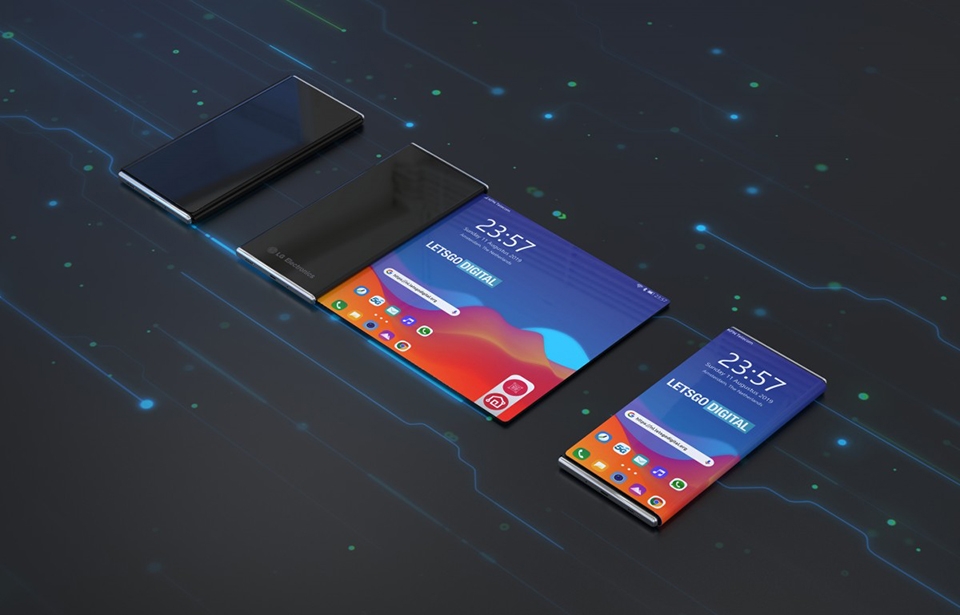 Smartphone LG màn hình cuộn (ảnh 1)