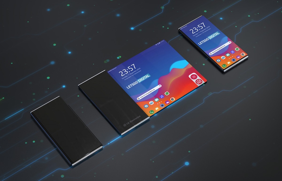 Smartphone LG màn hình cuộn (ảnh 2)