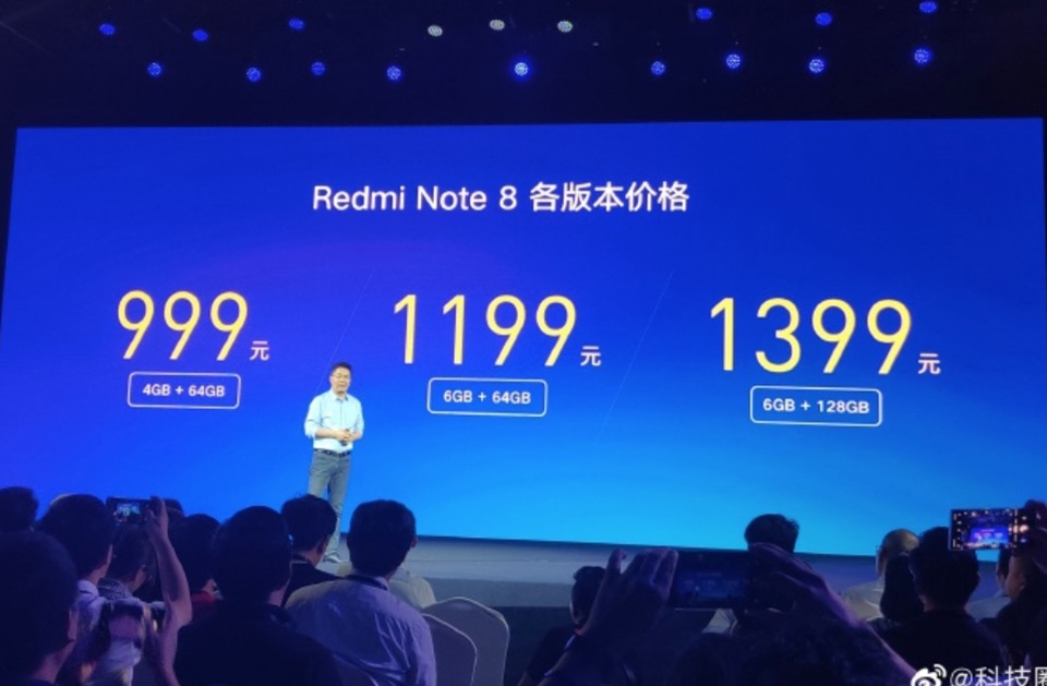Redmi Note 8 và Redmi Note 8 Pro ra mắt (ảnh 7) Redmi Note 8 và Redmi Note 8 Pro ra mắt (ảnh 7)