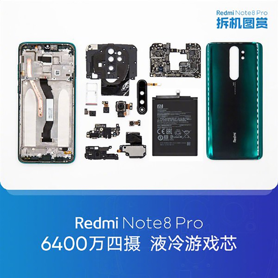 Mổ bụng Redmi Note 8 Pro (ảnh 1)