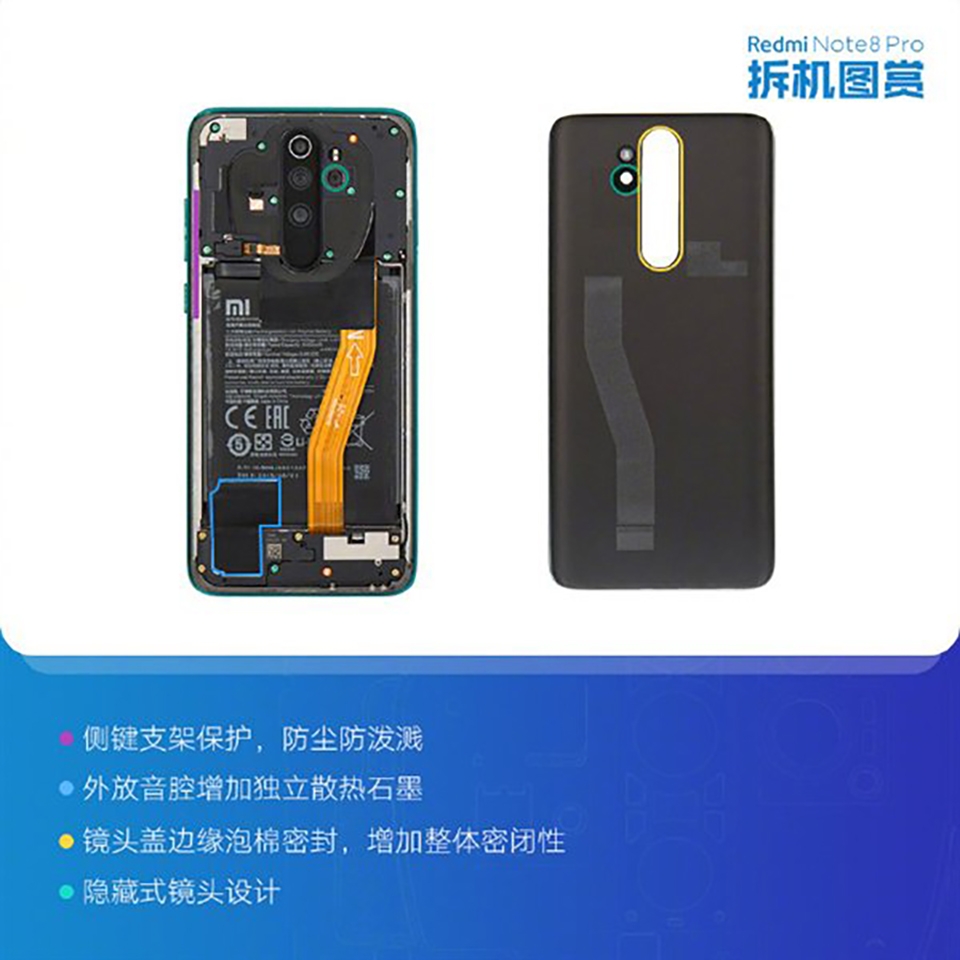 Mổ bụng Redmi Note 8 Pro (ảnh 2)