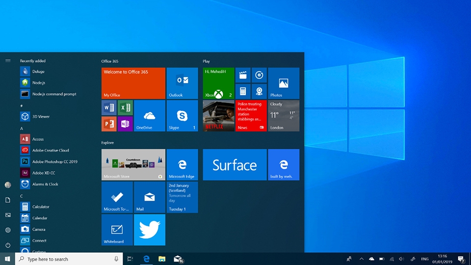 recovery Windows 10