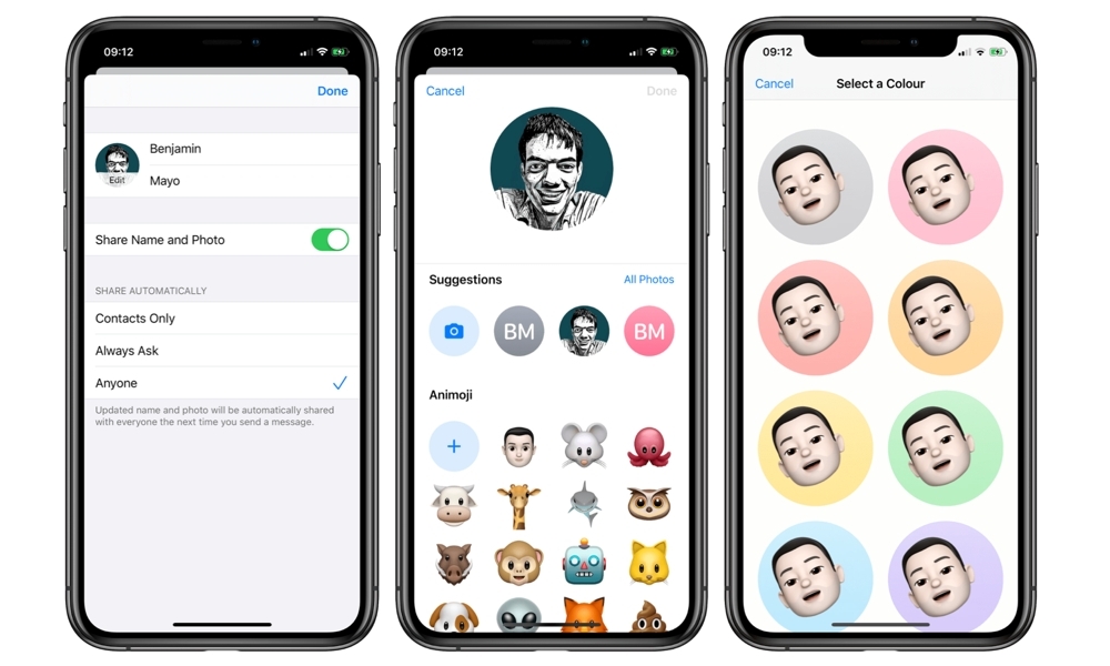 Tạo hồ sơ của bạn trên iMessage