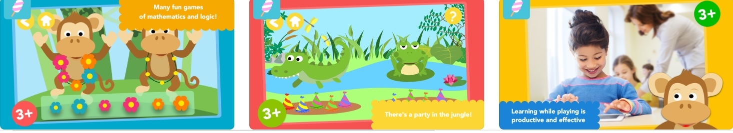 Math Tales - The Jungle: Rhymes and maths for kids
