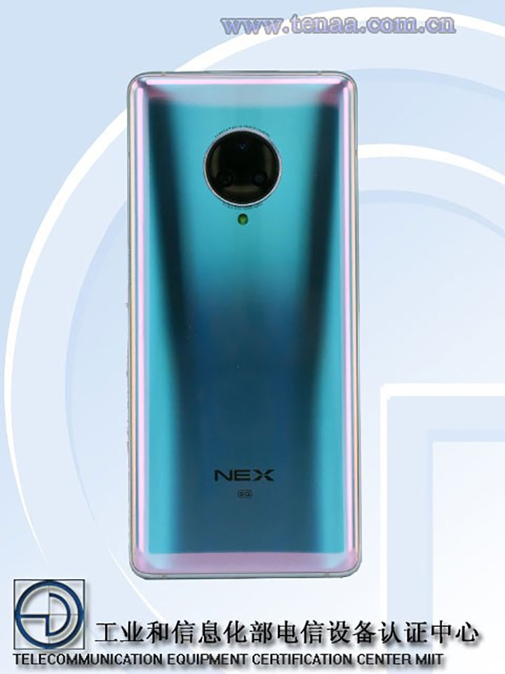 Vivo NEX 3 5G lộ ảnh trên TENAA (ảnh 2) Vivo NEX 3 5G lộ ảnh trên TENAA (ảnh 2)