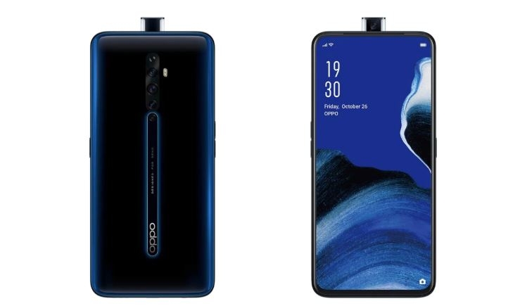 thiết kế trên Oppo Reno 2Z