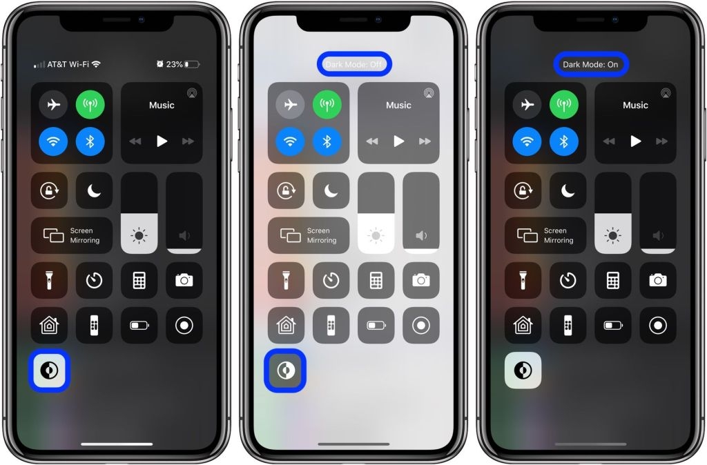 Cách bật Dark Mode iOS 13 04 Cách bật Dark Mode iOS 13 04