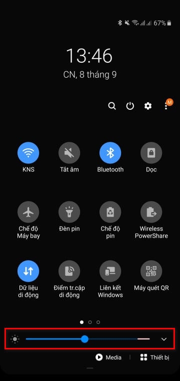 Tiết kiệm pin Note 10