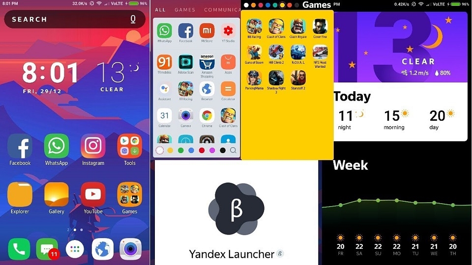 Yandex Launcher Yandex Launcher