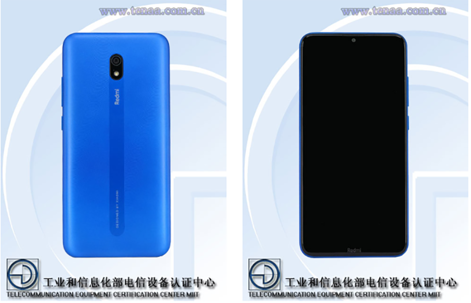 Redmi 8A đạt chứng nhận TENAA