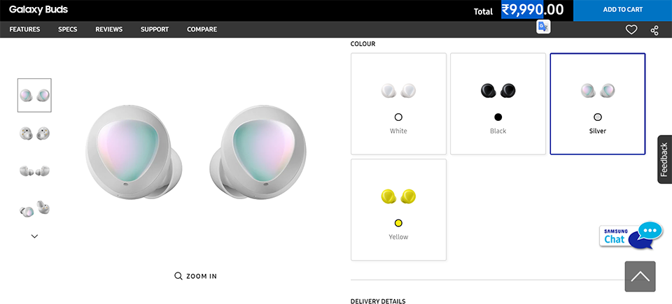 Samsung âm thầm ra mắt Galaxy Buds (ảnh 1)