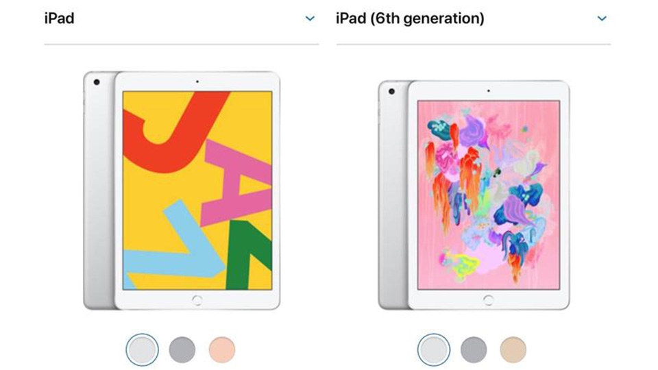 So sánh iPad 10.2 inch và iPad 9.7 inch 3