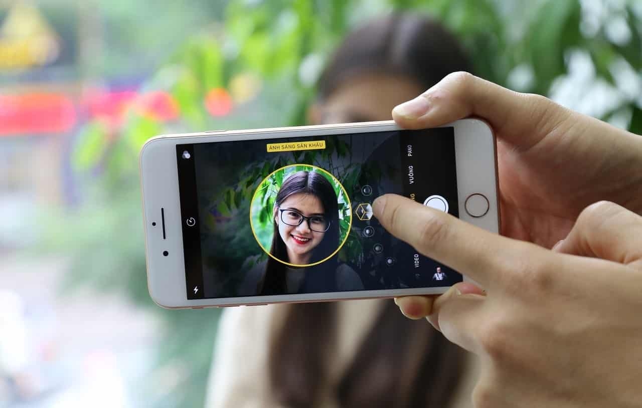 cách chụp ảnh chân dung trên iPhone