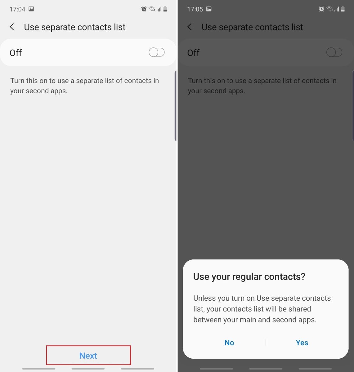 Tính năng Dual Messenger trên Note 10