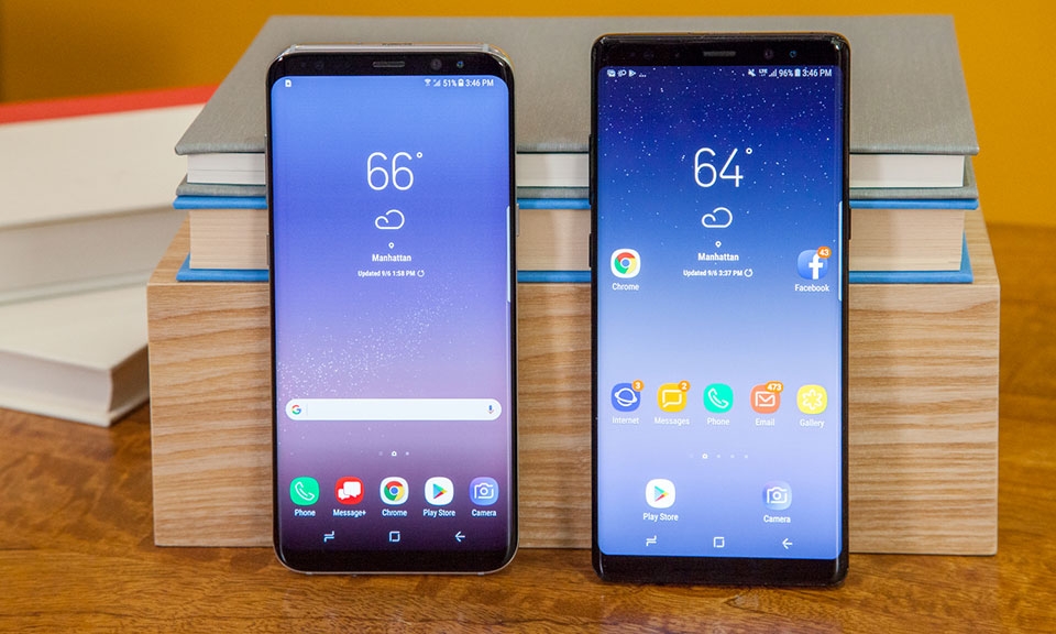 Galaxy S8 và Galaxy Note 8