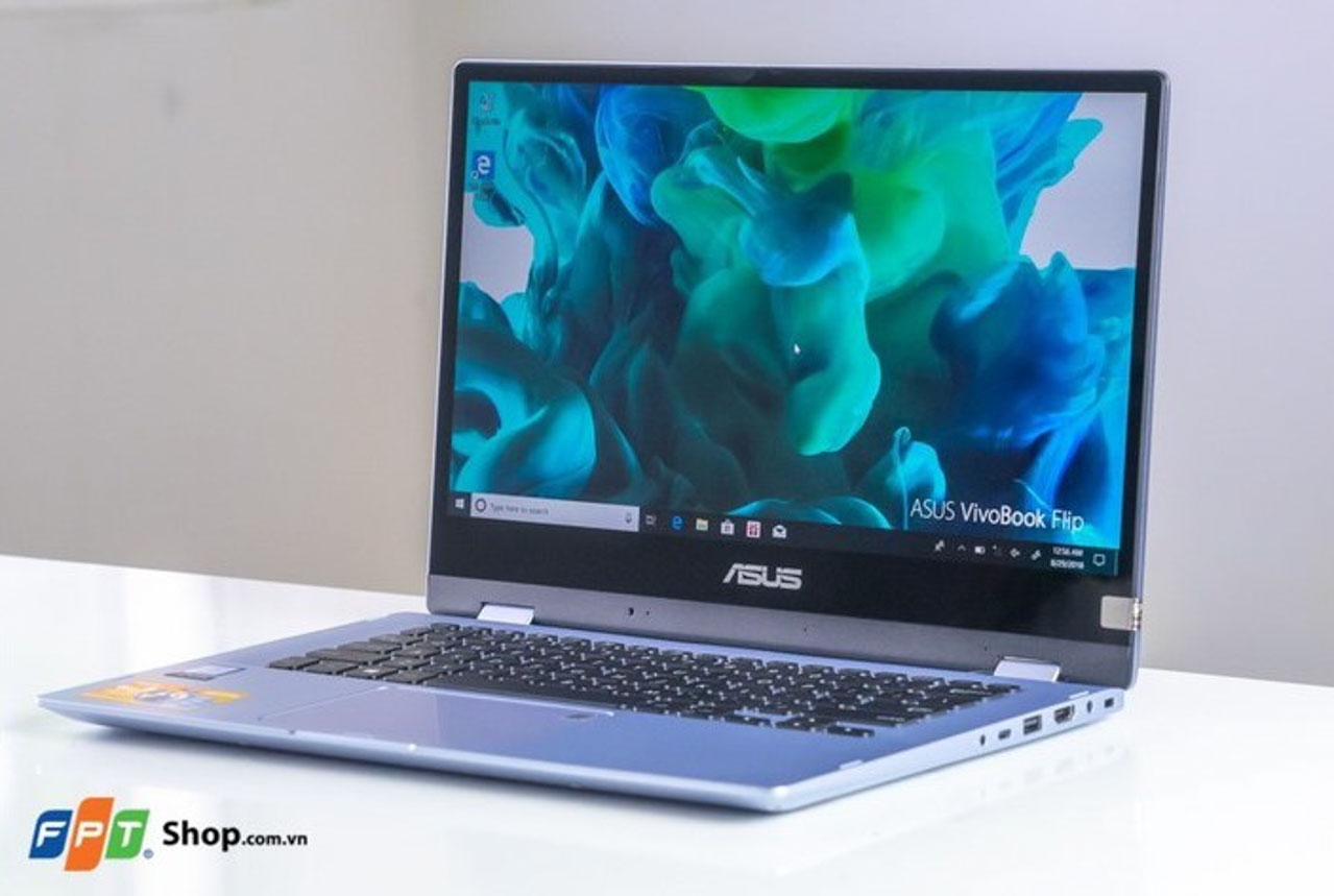 VivoBook Flip TP412FA: Laptop dưới 14 triệu xoay gập – cảm ứng mượt mà, SSD 256GB tốc độ cao (ảnh 3)