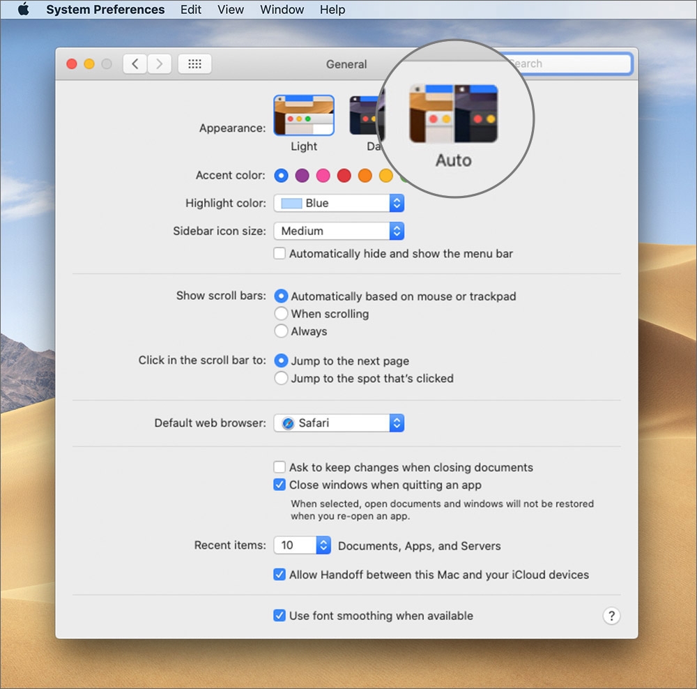 MacOS catalina
