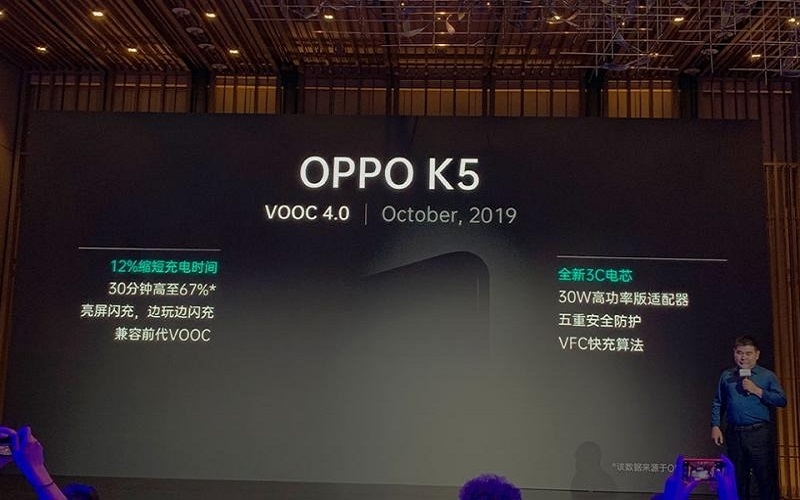OPPO K5 VỚI VOOC 4.0 OPPO K5 VỚI VOOC 4.0