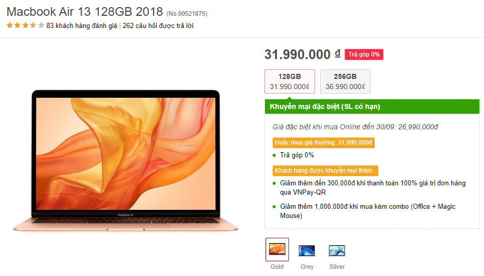 Macbook Air 2018