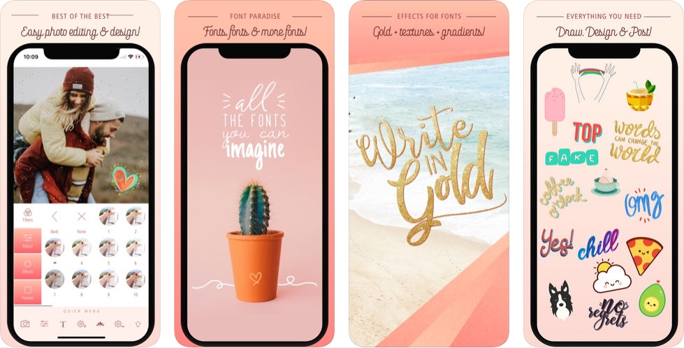 Typic 2: Fonts & Text on Photo