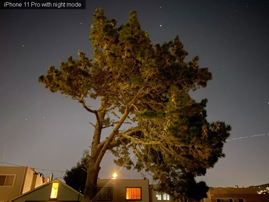 chụp đêm trên iPhone 11 Pro