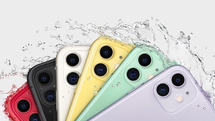 khả năng chống nước trên iPhone 11